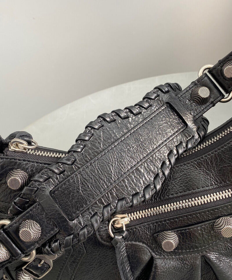 Balenciaga Le Cagole Small Shoulder Bag Black